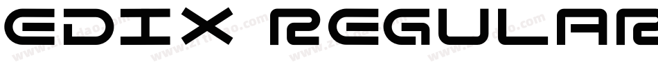 EDIX Regular字体转换